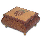 Fun Pineapple Music Jewelry Box