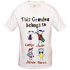 Personalized Grandma T-Shirt