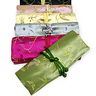 Brocade Jewelry Roll