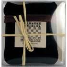 Suede Chess and Checkers Set