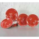 Poppy Floral Plates