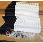 Luxurious Silk Scarf with Tone on Tone Pattern