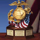 Semper Fi Heirloom Tribute Music Box