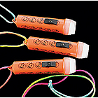 Mini Halloween Flashlight Necklace Set