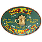 Neighborhood Pub Personalized Sign