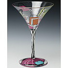 Shopaholic Too Martini Glass