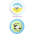 Handpainted Birth Announcement Plate