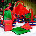 Holiday Napkin and Basket Set
