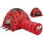 Ladybug Tent & Tunnel Combo