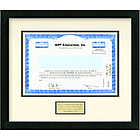 Framed World Poker Tour Stock