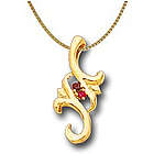 2 Stone Mother's Pendant