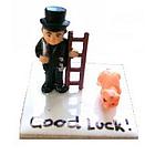 Chimney Sweep Favor with Ladybug for Good Luck