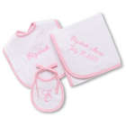 The Ultimate Pink Personalized Baby Gift Set