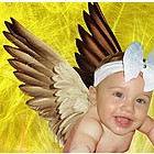 Your Photo in an Angel Baby