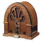 Crosley Oak Cathedral Radio