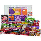 50th Birthday Retro Candy Gift Box