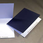Mediterranean Personalized Navy Note Card Set