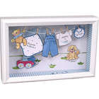 Boys' Personalized Clothesline Shadow Box