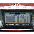 Engineers Build America License Plate Frame