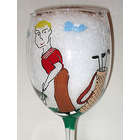 Golfer Guy Glass