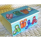 Painted Flip Flops Box