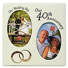 40th Anniversary Picture Frame