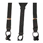 Roman Chains Jacquard Button-End Suspenders