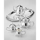 Simply Tiffany Taite Silver Tea Set