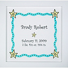 Personalized Star Birth Tile