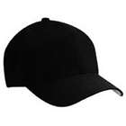 Fitted Big Baseball Hat in Black