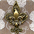 Fleur De Lis Brooch
