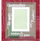 Musical Godmother Mirror Accented Glass Frame