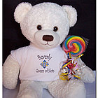 Personalized Queen of Slots Teddy Bear