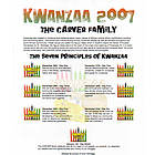 Kwanzaa Our Family Heritage� Personalized Certificate