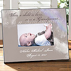 A Grandparent Is Born Personalized Frame