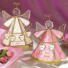 Personalized Mom & Grandma Stained Glass Angel with Hearts