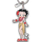 Betty Boop "Aloha" Enamel Key Chain