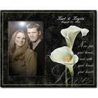Personalized Calla Lily Photo Frame