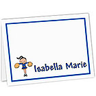 Personalized Cheerleader Note Cards