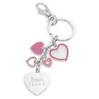 Multi Heart Key Ring