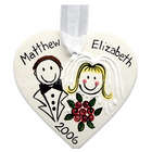 Personalized Wedding Gift Ornament