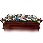 Thomas Kinkade Winter Wonderland Garland and Stocking Holder
