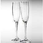 Faberge Crystal Champagne Flute Set