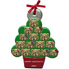Personalized Coach & Team Teddy Bears on Christmas Tree Ornament