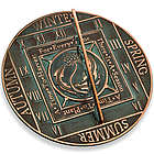 Four Seasons Brass Sundial