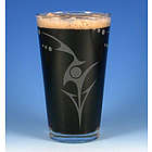 'South Wind' Etched Pint Glasses