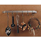 Chrome Wall Mount Utensil Rack