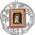 2006 Madonna & Child Christmas Stamp Ornament