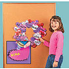 Valentine's Day Bulletin Board Heart Wreath