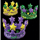 Mardi Gras Inflate Crowns